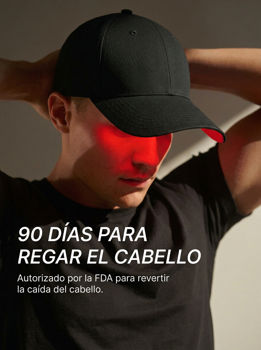 ALPELOCAP™ | Gorra de terapia de luz roja para estimular el crecimiento del cabello